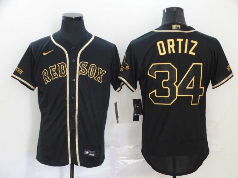 Red Sox 34 David Ortiz Black Gold 2020 Nike Flexbase Jersey,We sell and wholesale Red Sox 34 David Ortiz Black Gold 2020 Nike Flexbase Jersey on line form chian!